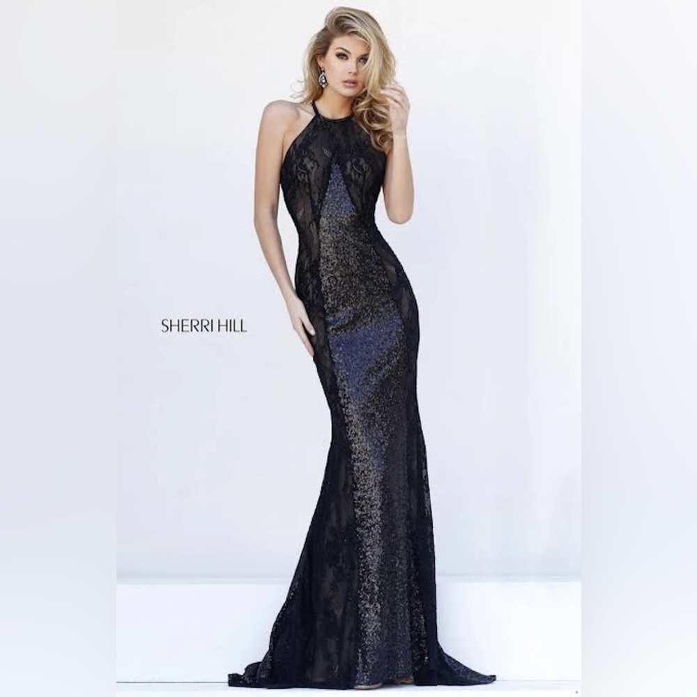 Sherry Hill worn once size 00 with long adjustment for 5.2 “